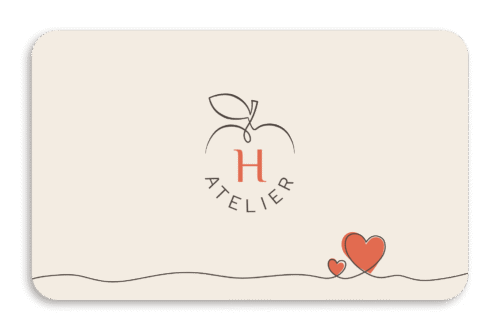 Carte cadeau de l'Atelier 1 carte-cadeau