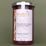 Confiture Pêche de vigne de la vallée du Rhône