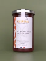 Confiture pêche de vigne de la vallée du Rhône