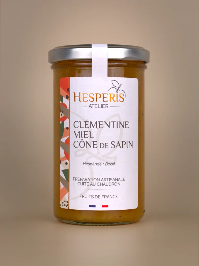 Confiture Clémentine Miel & Cône de sapin
