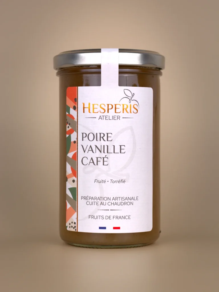 Confiture Poire Vanille & Café