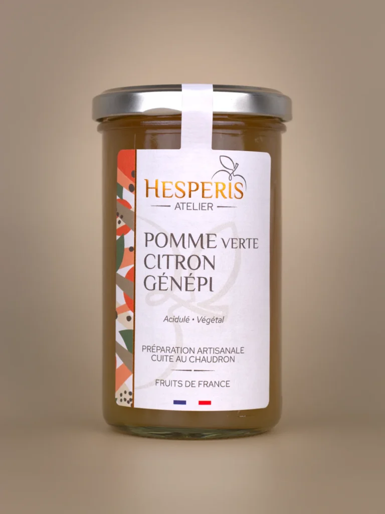Confiture Pomme Citron & Génépi